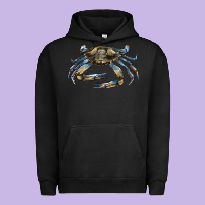 Crab Urban Hoodie Designed By Lillyallendesigns