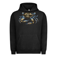 Pigment Black Crab Urban Hoodie - LillyAllenDesigns
