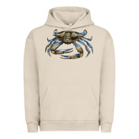 Pigment French Oak Crab Urban Hoodie - LillyAllenDesigns