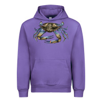 Tulip Crab Urban Hoodie - LillyAllenDesigns