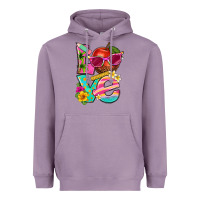 Lavender love summer teacher Heavyweight Hoodie - texasbilliewilder