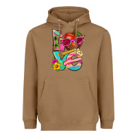 Toasted Coconut love summer teacher Heavyweight Hoodie - texasbilliewilder