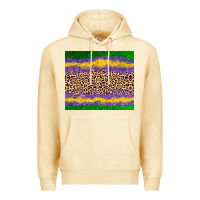 Pina Colada mardi gras leopard Premium Hoodie - AdoDesignShop