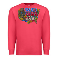 Cardinal Small town usa 4th of july Premium Sweatshirt - CowGirlArtShop