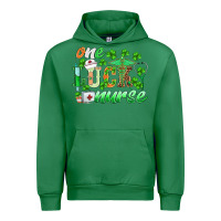Emerald st.patricks one lucky nurse Urban Hoodie - BarkalooDesign