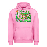 Fuchsia Pink st.patricks one lucky nurse Urban Hoodie - BarkalooDesign