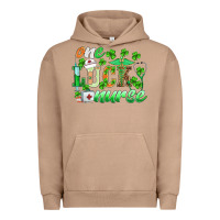 Pigment Burro st.patricks one lucky nurse Urban Hoodie - BarkalooDesign