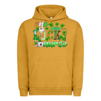 Pigment Peanut Butter st.patricks one lucky nurse Urban Hoodie - BarkalooDesign