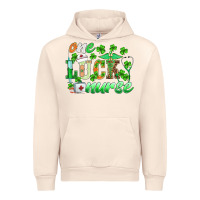 Sandshell st.patricks one lucky nurse Urban Hoodie - BarkalooDesign