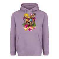 Lavender mama bear summer Heavyweight Hoodie - texasbilliewilder
