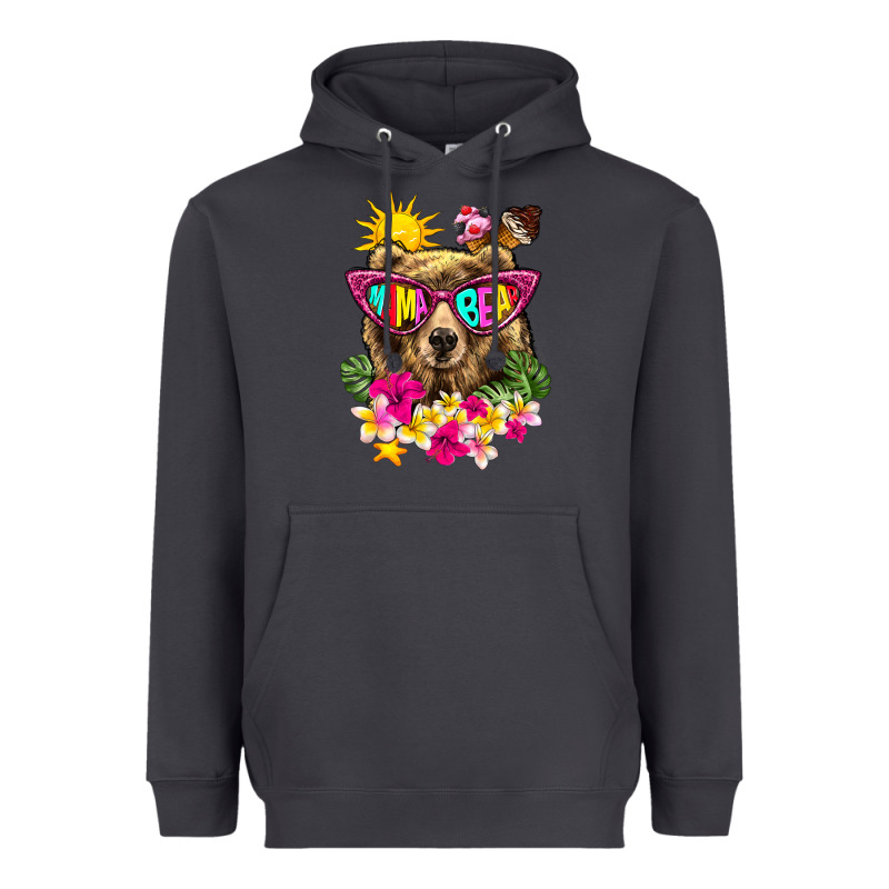 Mama Bear Summer Heavyweight Hoodie by texasbilliewilder | Teevron