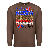 Chestnut Merica merica merica vibes Premium Sweatshirt - Neo Western