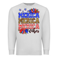 Dove Grey Merica merica merica vibes Premium Sweatshirt - Neo Western