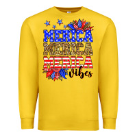 Lemon Merica merica merica vibes Premium Sweatshirt - Neo Western