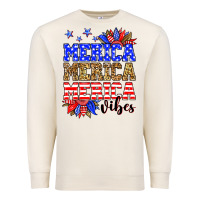 Sandshell Merica merica merica vibes Premium Sweatshirt - Neo Western
