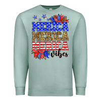 Seafoam Merica merica merica vibes Premium Sweatshirt - Neo Western