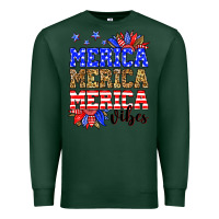 Sports Green Merica merica merica vibes Premium Sweatshirt - Neo Western