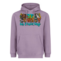 Lavender cowboy in training Heavyweight Hoodie - Zillion Design Studio