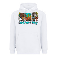 White cowboy in training Heavyweight Hoodie - Zillion Design Studio
