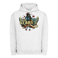 Pigment Lunar Rock oh my stars america wings Urban Hoodie - NancyCooperArtShop