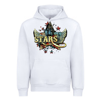 White oh my stars america wings Urban Hoodie - NancyCooperArtShop