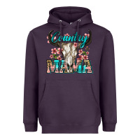 Plum country mama Heavyweight Hoodie - Zillion Design Studio