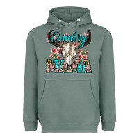 Sage country mama Heavyweight Hoodie - Zillion Design Studio