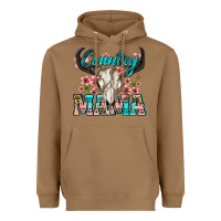 Toasted Coconut country mama Heavyweight Hoodie - Zillion Design Studio