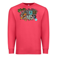 Cardinal hello summer Premium Sweatshirt - SublimationCraftShop