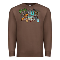 Chestnut hello summer Premium Sweatshirt - SublimationCraftShop