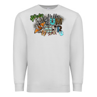 Dove Grey hello summer Premium Sweatshirt - SublimationCraftShop