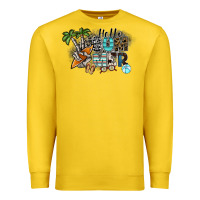 Lemon hello summer Premium Sweatshirt - SublimationCraftShop
