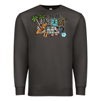Smoke hello summer Premium Sweatshirt - SublimationCraftShop