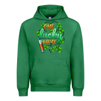 Emerald st.patricks one lucky nurse Urban Hoodie - BarkalooDesign