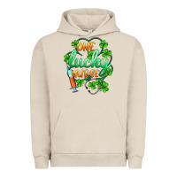 Pigment French Oak st.patricks one lucky nurse Urban Hoodie - BarkalooDesign