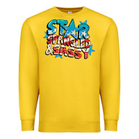 Lemon Star spangled and sassy 4th of july Premium Sweatshirt - CowGirlArtShop