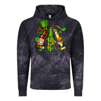 Cloud Black st patrick's beers flags and hat Vintage Hoodie - AdoDesignShop