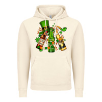 Vintage Artic st patrick's beers flags and hat Vintage Hoodie - AdoDesignShop