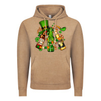 Vintage Coffee st patrick's beers flags and hat Vintage Hoodie - AdoDesignShop