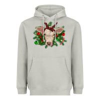 Moon Dust Christmas charolais calf Heavyweight Hoodie - RanaPortraitStore