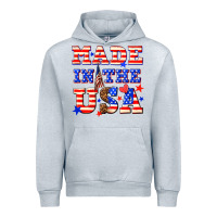 Heather Grey made in the usa Urban Hoodie - NancyCooperArtShop