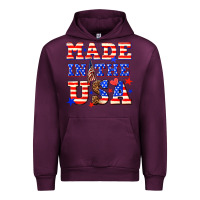Mauve Wine made in the usa Urban Hoodie - NancyCooperArtShop