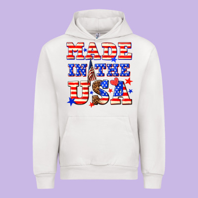 Made In The Usa Urban Hoodie Designed By Nancycooperartshop