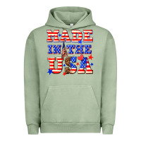 Pigment Oil Green made in the usa Urban Hoodie - NancyCooperArtShop