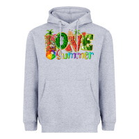 Heather Grey love summer with watermelon tbw Heavyweight Hoodie - texasbilliewilder