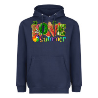 Navy love summer with watermelon tbw Heavyweight Hoodie - texasbilliewilder