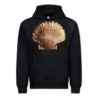 Foreset Green Japanese Scallop Shell Urban Hoodie - LillyAllenDesigns