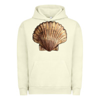 Pigment Pistachio Japanese Scallop Shell Urban Hoodie - LillyAllenDesigns