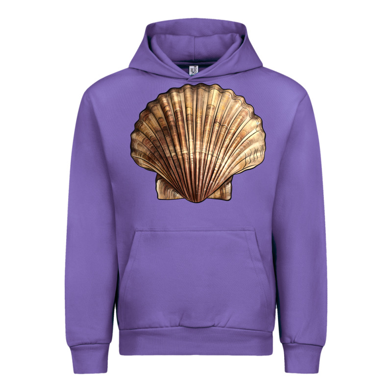 Japanese Scallop Shell Urban Hoodie by LillyAllenDesigns | Teevron