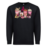 Black Girl boss coffee cups Premium Sweatshirt - Zillion Design Studio